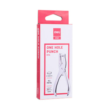 Deli E0114 1 Hole 8 sheets punch - Karout Online -Karout Online Shopping In lebanon - Karout Express Delivery