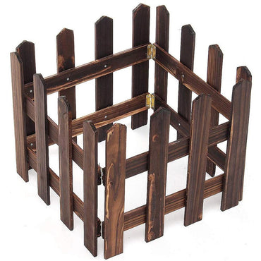 Christmas Outdoor Wood Fence 160 x 30 cm / C-252 - Karout Online -Karout Online Shopping In lebanon - Karout Express Delivery