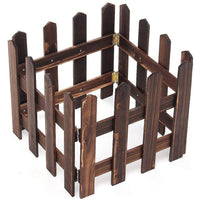 Christmas Outdoor Wood Fence 160 x 30 cm / C-252 - Karout Online -Karout Online Shopping In lebanon - Karout Express Delivery