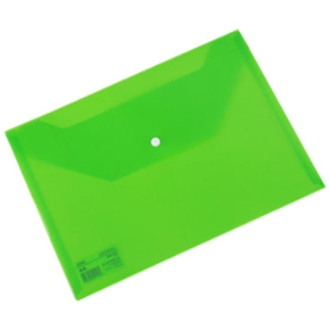 Deli EF10452 File Bag A4 - Green - Karout Online -Karout Online Shopping In lebanon - Karout Express Delivery