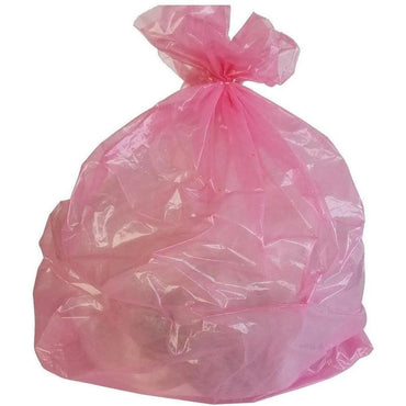 Roll Garbage Bags 45 x 45 cm - Pink - Karout Online -Karout Online Shopping In lebanon - Karout Express Delivery