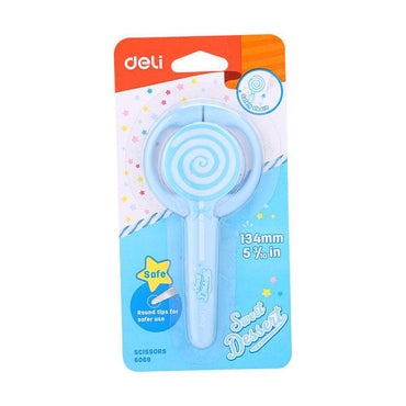 Deli E6069 School Scissors  13.5 cm - Karout Online -Karout Online Shopping In lebanon - Karout Express Delivery