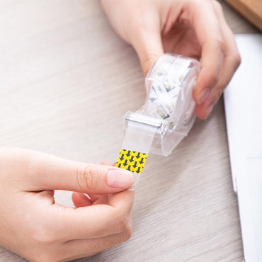 Deli A30211 Super Clear Office Tape 18 mm x 7.62m - Karout Online -Karout Online Shopping In lebanon - Karout Express Delivery