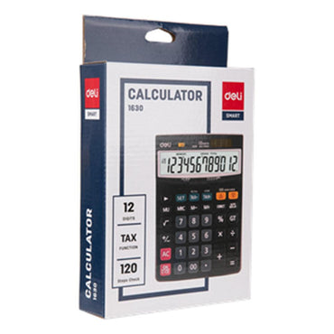 Deli E1630 Calculator 12 Digits - Karout Online -Karout Online Shopping In lebanon - Karout Express Delivery