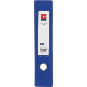 Deli EB20933 Lever Arch File FC 3 inch - Blue - Karout Online -Karout Online Shopping In lebanon - Karout Express Delivery