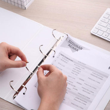 DELI E5615N Ring Binder 1.5Inch 4-Holes D-Rings  - A4 - Karout Online -Karout Online Shopping In lebanon - Karout Express Delivery