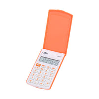 Deli E39217 Calculator Metal - 8 Digits With Cover - Karout Online -Karout Online Shopping In lebanon - Karout Express Delivery