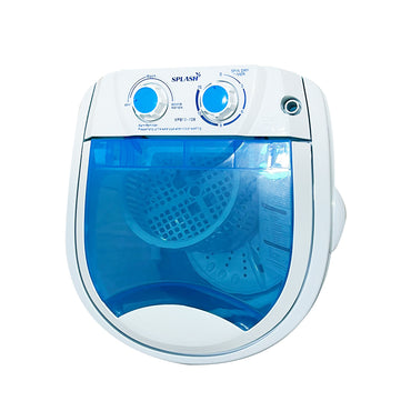 Splash Mini Portable Washing Machine with Dryer Basket 4.8L