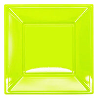 Squared Plastic Plate (12 Pcs) / C-733 / 2013 - Karout Online -Karout Online Shopping In lebanon - Karout Express Delivery