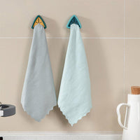 Towel Holder Self Adhesive 1 pc Triangle / 22FK065 - Karout Online -Karout Online Shopping In lebanon - Karout Express Delivery