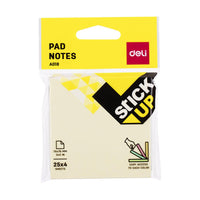 Deli EA01802 Sticky Notes 76×76 mm 100 sheets 4 colors - Karout Online -Karout Online Shopping In lebanon - Karout Express Delivery