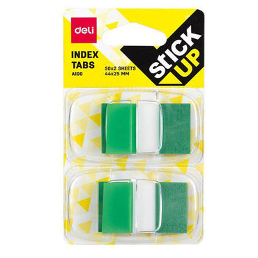 Deli EA10001 Index Tabs 44 x 25 mm - Karout Online -Karout Online Shopping In lebanon - Karout Express Delivery