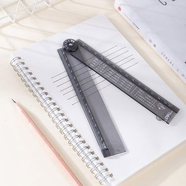 Deli G01102 Foldable Student Ruler 30 cm - Karout Online -Karout Online Shopping In lebanon - Karout Express Delivery