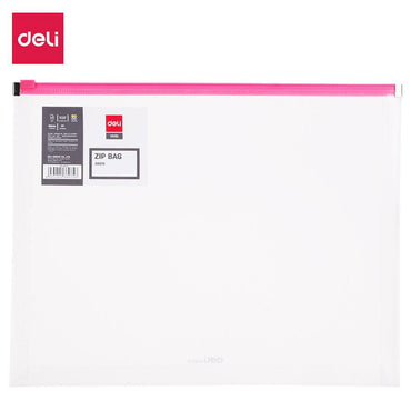 DELI E38975 Zip Bag A4 - Karout Online -Karout Online Shopping In lebanon - Karout Express Delivery