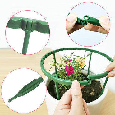 Fixed Pole Garden Plants Circular Plastic Bracket / 22FK075 - Karout Online -Karout Online Shopping In lebanon - Karout Express Delivery