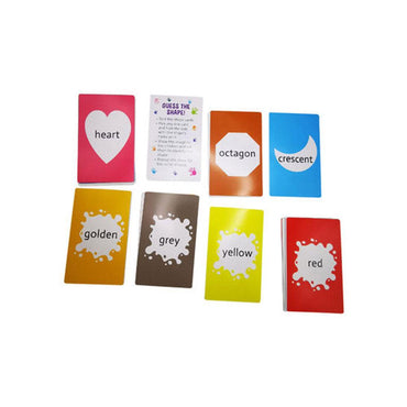 Little kitabi 40 Flash Cards  Colours Shapes And Sizes - Karout Online -Karout Online Shopping In lebanon - Karout Express Delivery