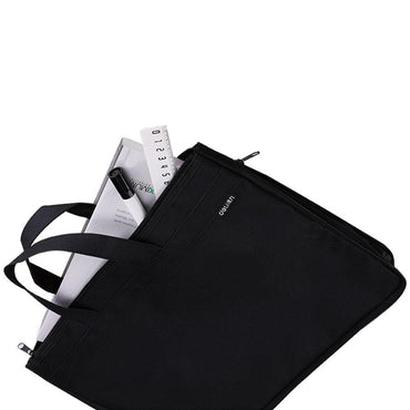 Deli EB55122 Handbag A4 Black - Karout Online -Karout Online Shopping In lebanon - Karout Express Delivery