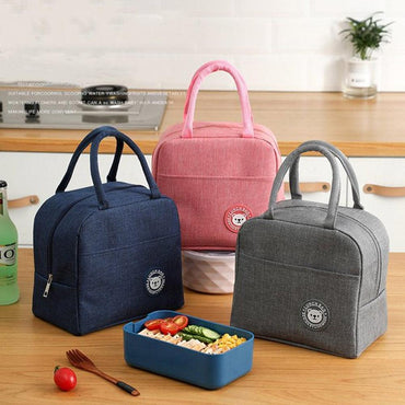 Waterproof Panda Lunch Bag (Bordo Color) / 22FK062 - Karout Online -Karout Online Shopping In lebanon - Karout Express Delivery