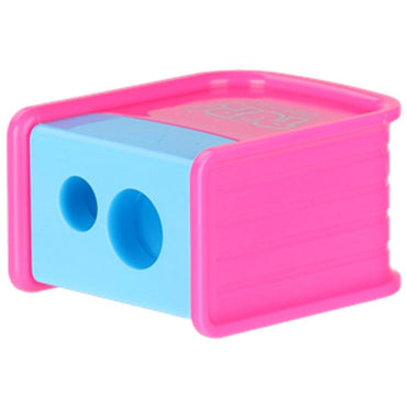 Deli R00300 Pencil  2-hole w/canister  Sharpener - Karout Online -Karout Online Shopping In lebanon - Karout Express Delivery