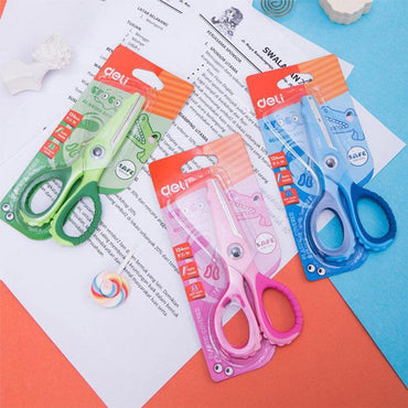Deli E6071 School Scissors  13.5 cm - Karout Online -Karout Online Shopping In lebanon - Karout Express Delivery