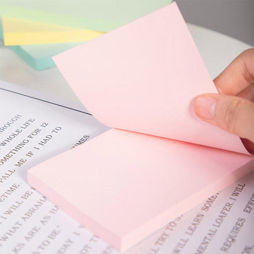 Deli EA01502 Sticky Notes 76×126 mm 100 sheets - Karout Online -Karout Online Shopping In lebanon - Karout Express Delivery