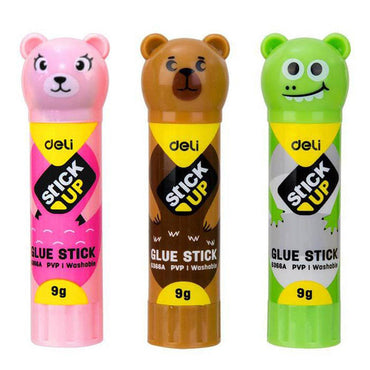 Deli 6366A Animal Shape Glue Stick 9g - Karout Online -Karout Online Shopping In lebanon - Karout Express Delivery