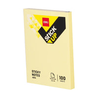 Deli EA01403 Sticky Notes 76×101 mm 100 sheets - Karout Online -Karout Online Shopping In lebanon - Karout Express Delivery