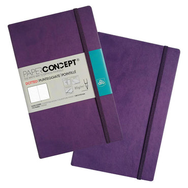 OPP Paperconcept Executive Notebook PU Hard Cover Dotted / 13×21 cm - Karout Online -Karout Online Shopping In lebanon - Karout Express Delivery