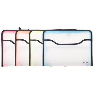 Deli E38129 Zip A4 Document Case with Handle - Karout Online -Karout Online Shopping In lebanon - Karout Express Delivery
