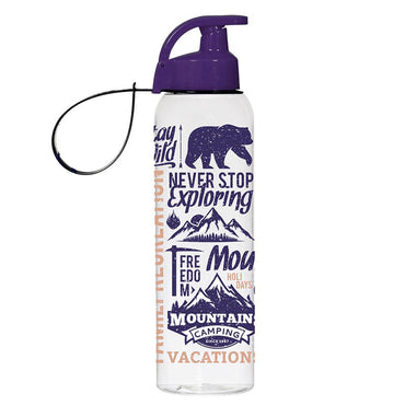Herevin Sports Bottle with Hanger Mountains / 750ml - Karout Online -Karout Online Shopping In lebanon - Karout Express Delivery