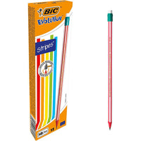 Bic Evolution 646 HB Pencil with Eraser 78189 / 12 Pieces - Karout Online -Karout Online Shopping In lebanon - Karout Express Delivery