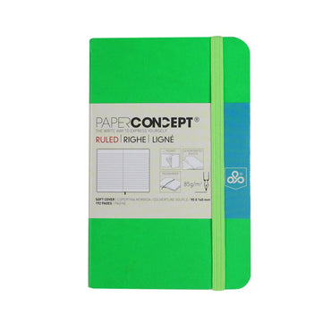 OPP Paperconcept Executive Notebook PU Fluo Soft Cover Lined / 9×14 cm - Karout Online -Karout Online Shopping In lebanon - Karout Express Delivery
