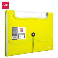 Deli E38128 A4 Expanding File 13 pockets - Karout Online -Karout Online Shopping In lebanon - Karout Express Delivery