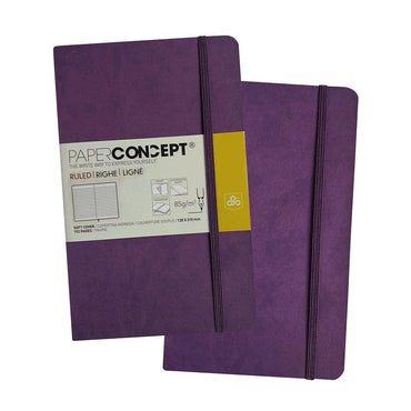 OPP Paperconcept Executive Notebook PU Soft Cover Line / 13×21 cm - Karout Online -Karout Online Shopping In lebanon - Karout Express Delivery