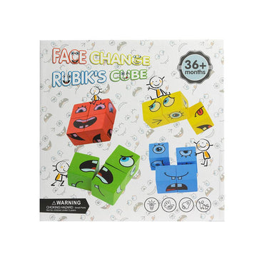 Face Change Rubiks Cubes 16pcs / 22FK085 - Karout Online -Karout Online Shopping In lebanon - Karout Express Delivery