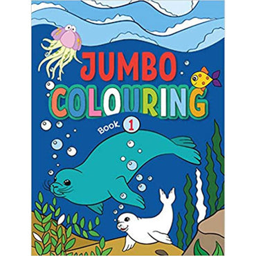 Little Kitabi Jumbo Colouring Book 1 - Karout Online -Karout Online Shopping In lebanon - Karout Express Delivery