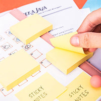 Deli EA01103  Sticky Notes 38 x 51mm 100 Sheets - Karout Online -Karout Online Shopping In lebanon - Karout Express Delivery