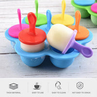 7 Cavity Silicone Mini Ice Popsicle Mold / 22FK069 - Karout Online -Karout Online Shopping In lebanon - Karout Express Delivery