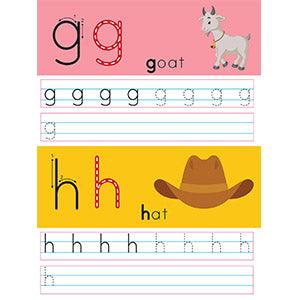 Pegasus Wipe And Clean Workbook Lowercase Alphabet - Karout Online -Karout Online Shopping In lebanon - Karout Express Delivery
