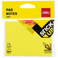 Deli EA02102 Sticky Notes 76×101 mm 100 sheets 4 colors - Karout Online -Karout Online Shopping In lebanon - Karout Express Delivery