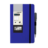 OPP Paperconcept Fancy Black Notebook with pen loop and black bookmark pocket / 13×21 cm - Karout Online -Karout Online Shopping In lebanon - Karout Express Delivery