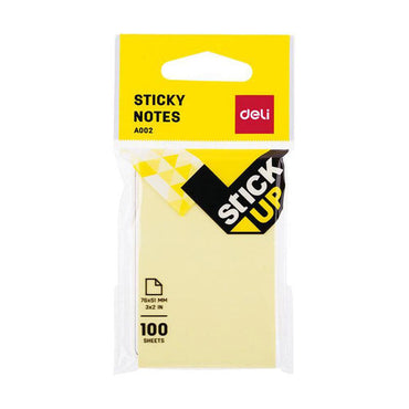 Deli Sticky Notes 76 x 51mm EA00252-100 sheet - Karout Online -Karout Online Shopping In lebanon - Karout Express Delivery