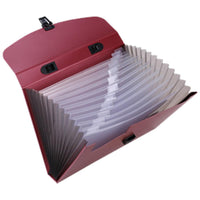 DELI E5557 Expanding File with Handle A4 -13 Pockets - Karout Online -Karout Online Shopping In lebanon - Karout Express Delivery