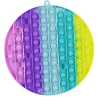 Big Colored Round Pop it Fidget Toy / KM-141 - Karout Online -Karout Online Shopping In lebanon - Karout Express Delivery