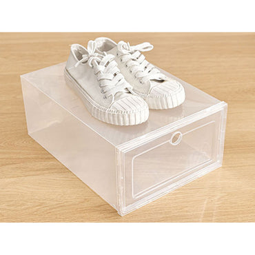 Fold Transparent Soft Plastic Shoes Box - Large / Kc22-126 / 2112345678078