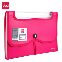 Deli E38128 A4 Expanding File 13 pockets - Karout Online -Karout Online Shopping In lebanon - Karout Express Delivery