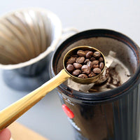 Two in one Stainless Steel Coffee Spoon Sealing Clip - Gold / KC22-63 - Karout Online -Karout Online Shopping In lebanon - Karout Express Delivery