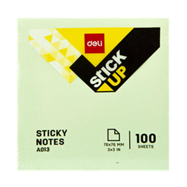 Deli EA01303 Sticky Notes 76×76 mm 100 sheets - Karout Online -Karout Online Shopping In lebanon - Karout Express Delivery