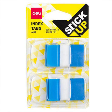 Deli EA10001 Index Tabs 44 x 25 mm - Karout Online -Karout Online Shopping In lebanon - Karout Express Delivery