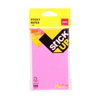 Deli EA02502 Sticky Notes 76×126 mm 100 sheets - Karout Online -Karout Online Shopping In lebanon - Karout Express Delivery